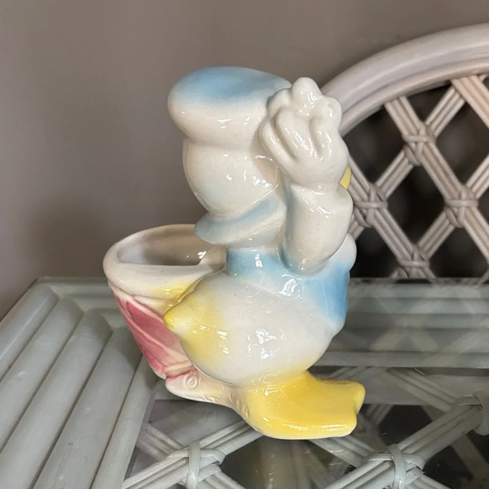 Vintage 1940’s Disney Donald Duck Vase